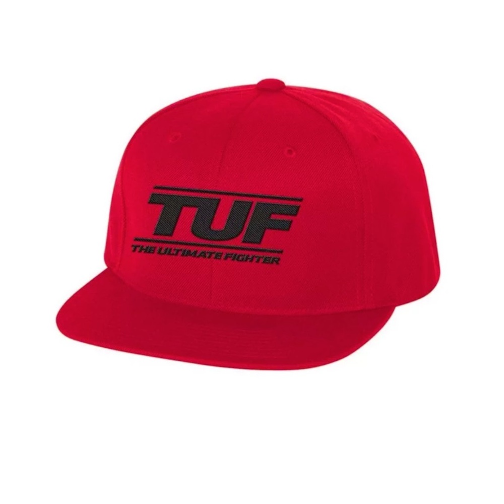 🥊 UFC TUF Official Team Logo Red Cap